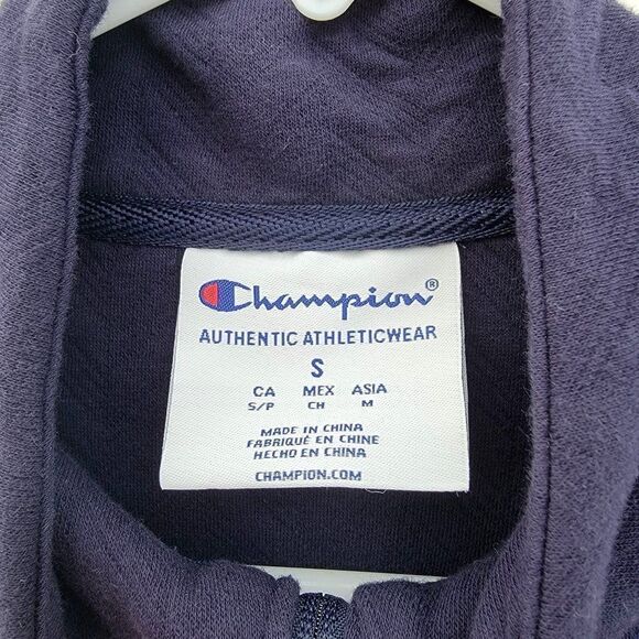 Champion Womens S Textured Quarter Zip Nittany Lions Turtleneck Sweater - Picture 5 of 12